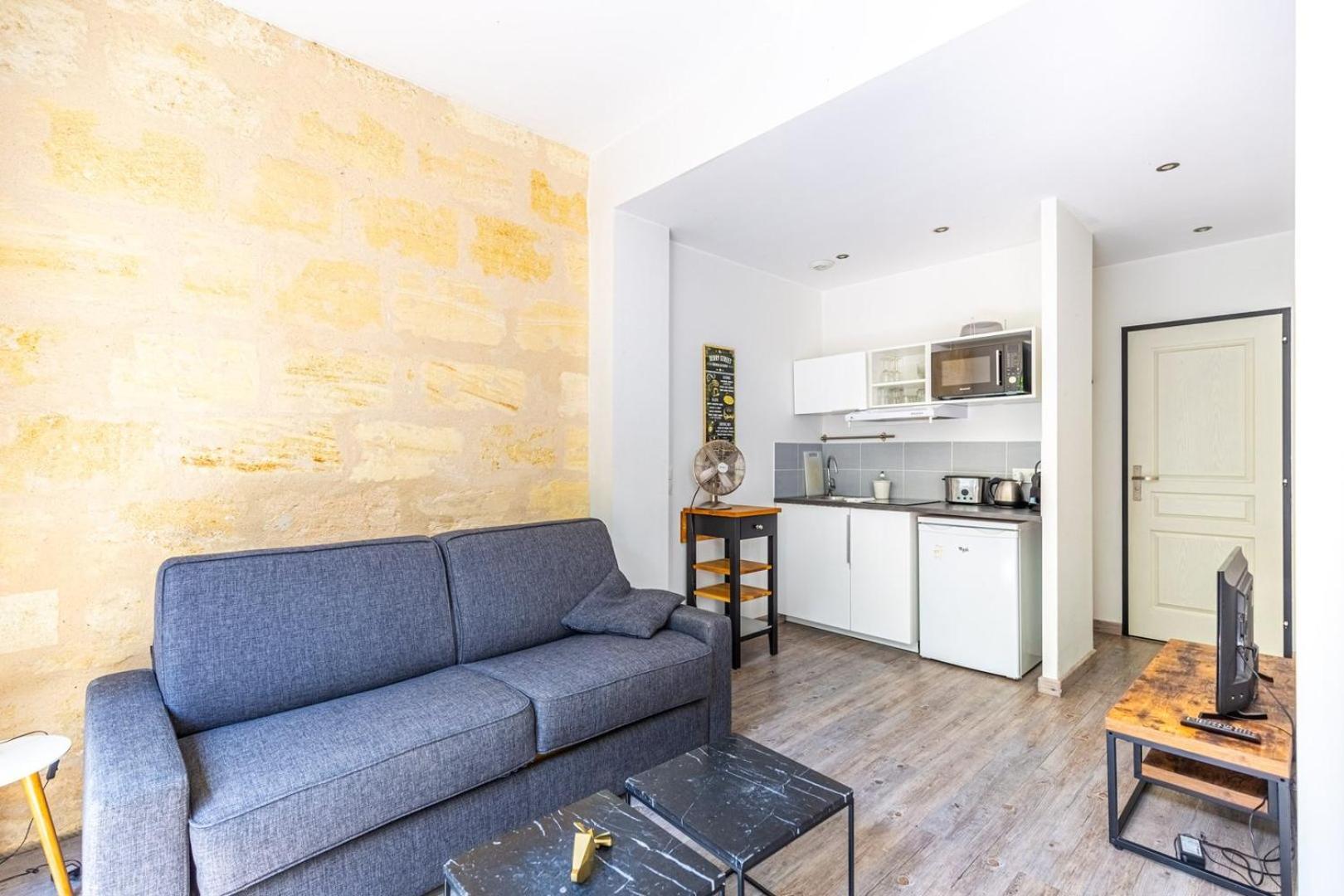 Appartement Charmant Bordeaux Centre Exterior foto