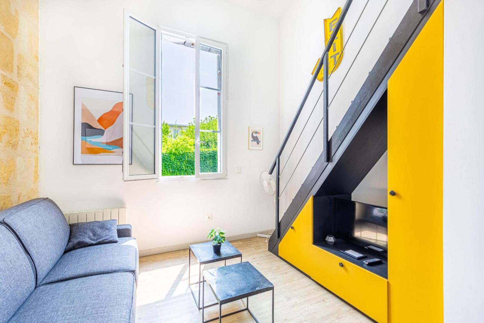 Appartement Charmant Bordeaux Centre Exterior foto