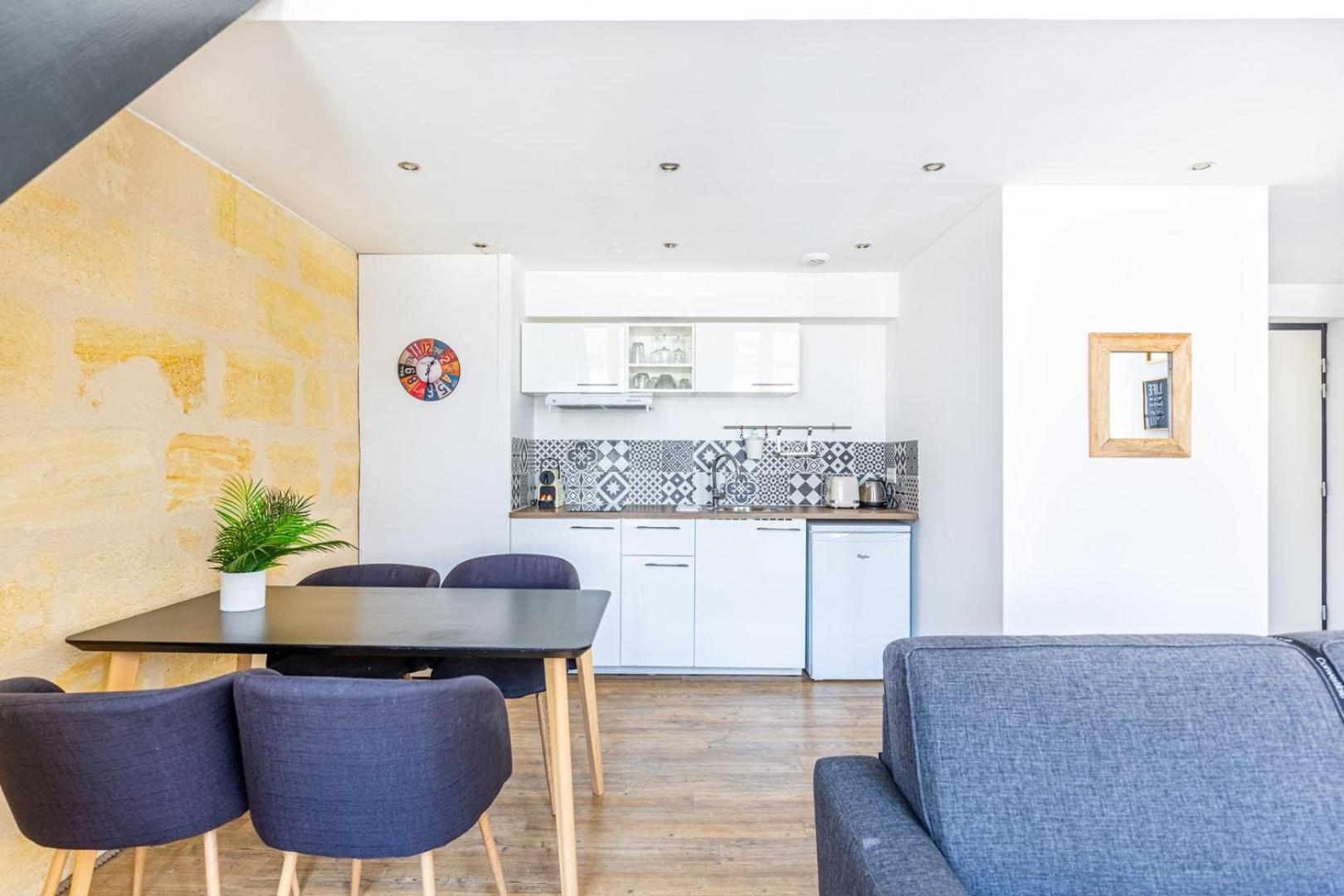 Appartement Charmant Bordeaux Centre Exterior foto